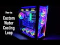 How to: Custom Watercooling Loop - Lian Li O11D XL Case with EK Distro Plate