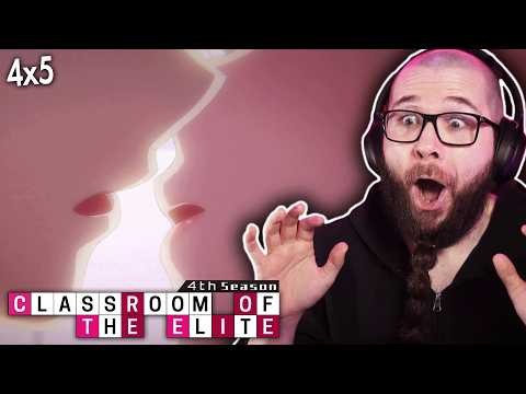 **** BLOCKED | Classroom of the Elite S4 Episode 5 Reaction (日本語字幕付き)
