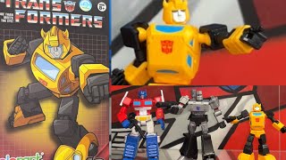 Transformers generation one Bumblebee review. Yolopark amk G1 mini series 1 figure