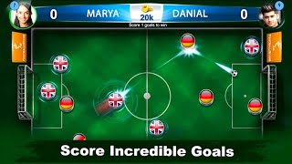 Soccer Stars & Strike: Football Pool Gameplay || New Android Game screenshot 2