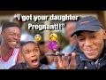 “I GOT YOUR DAUGHTER PREGNANT” prank on fathers!! | TheBoyzRSA