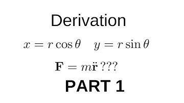 Deriving Newton