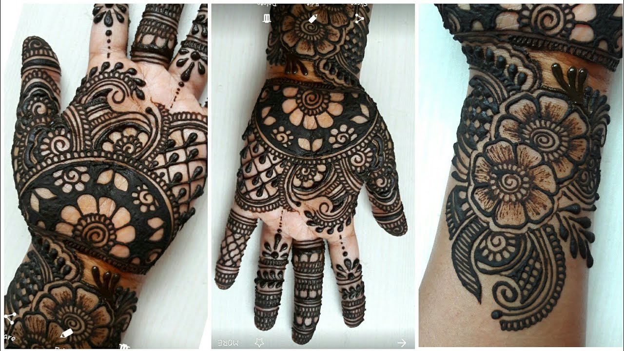 new simple stylish full hand bridal mehndi designs|wedding special 2020 ...