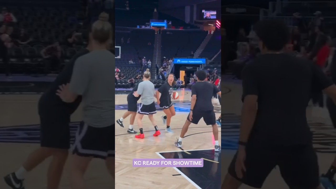 Kaitlyn Chen is Ready to Put on a Show! π₯β¨ #wnba #goldenstatevalkyries #shorts