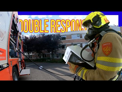 From highway accident to fire in nursing home! 🔥 - VOLUNTEERS DUTCH FIREFIGHTERS -