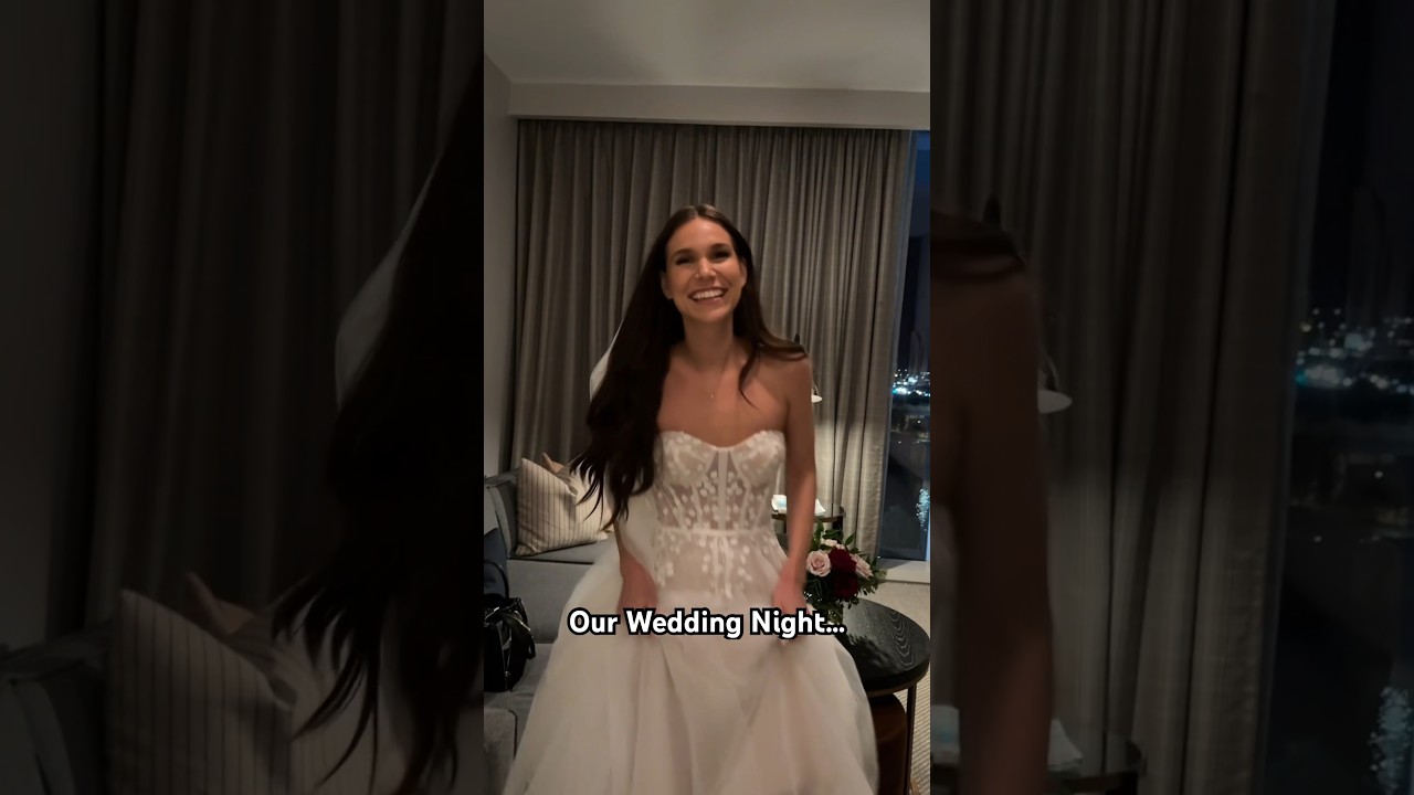 Наша первая брачная ночь…