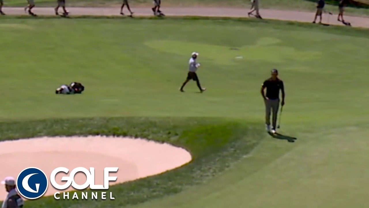 Caddie QUITS mid-round on PGA Tour Player | Golf Channel