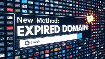 Simplest New Method of Finding Expired Domain (Free and Easy to Use)