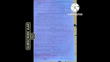 S.V.S || M3147 ||  FIRST TEST SOCIAL SCIENCE STD 10  2022–23