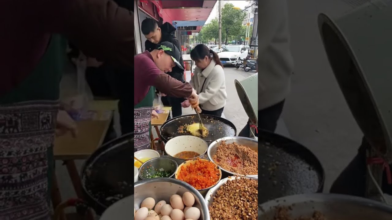 China street food#街边小吃 #小吃 #中国美食 #streetfood #chinesefood #美食