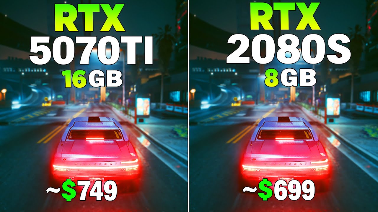 RTX 5070 Tİ vs RTX 2080 Super - Test in 8 Games - YouTube