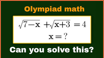 Germany| A Nice Olympiad Math Radical Exponential Problem! Can you solve for x? #matholympiad #math
