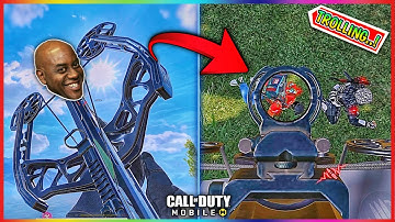 Trolling a Noob Squad With Crossbow BUT..| Funny Moments in COD mobile| Clip-155 | IPAD Pro gameplay