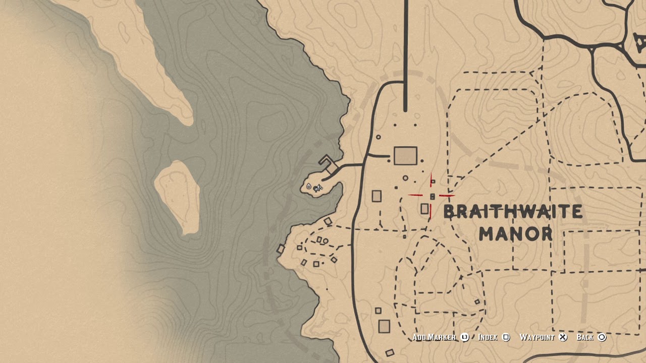Red Dead Redemption 2 BRAITHWAITE MANOR Gold Bars YouTube