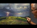 "Awakening" (Summer Thunderstorm) Acrylic. Artist Viktor Yushkevich. #15 photos in 2020.