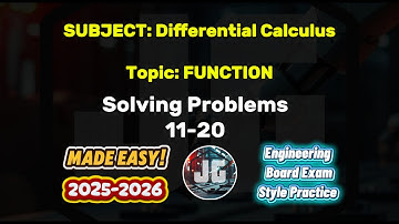 (11-20 )Differential Calculus-Function 📚⚡#differentialcalculus #maths #engineeringmath