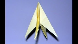 Rocket Origami. Really Flies!!