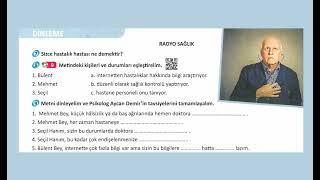 Yeni İstanbul B1 Ünite 3 Dinleme 9