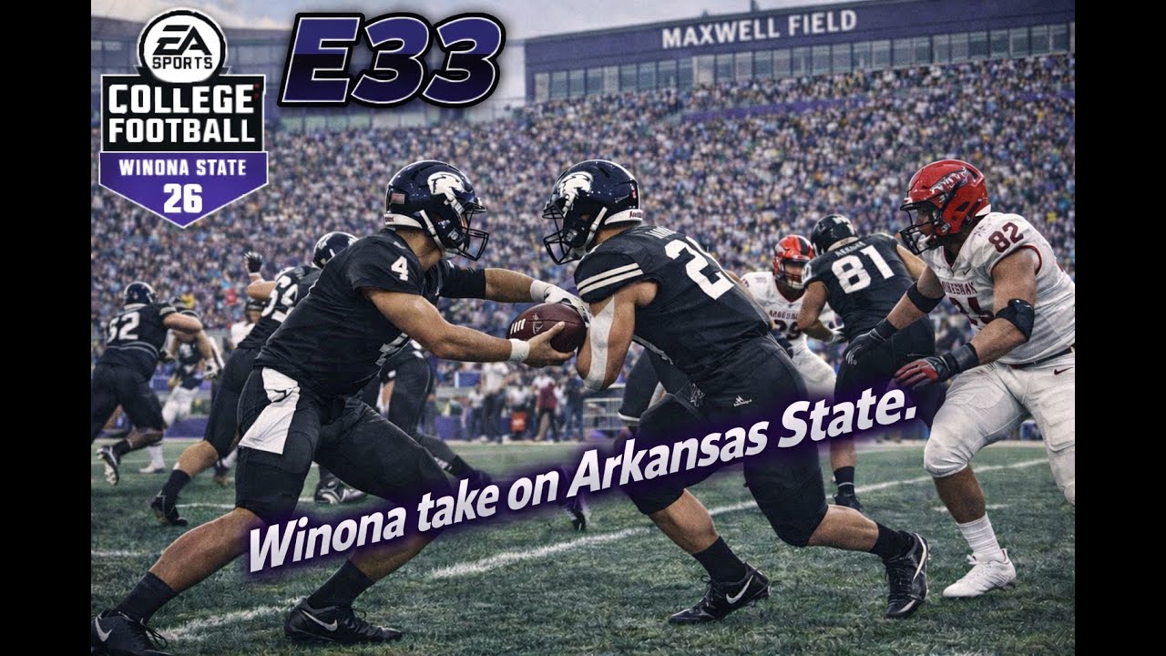 Team Builder Dynasty - Winona State - CFB26 E33