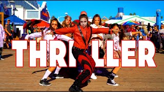 Thriller Michael Jackson Flashmob - Enola Bedard Resimi