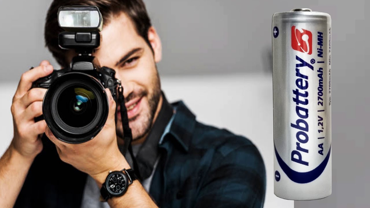 Pila recargable AA de alta capacidad Ni-Mh 2700mAh Probattery.