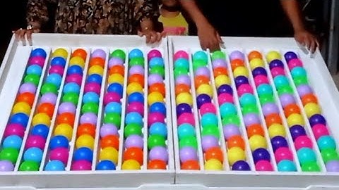 Relaxing Puzzle ASMR | Ball Sorting Challenge 🟡 PART_42