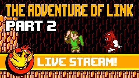 Zelda II: The Adventure of Link NES - Live Stream (Part 2)