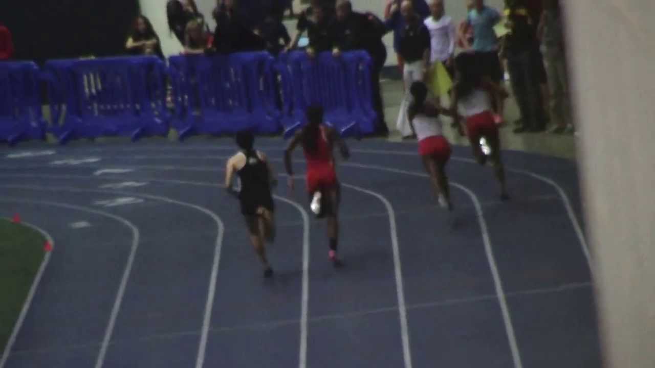 Women 200m Prelims Heat 1 MWC Indoor T&F Champs 2014