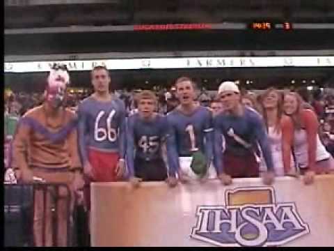 Bellmont Bleacher Creatures from 2008 Football State Finals at Lucas Oil Stadium