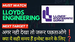 LLOYDS ENGINEERING SHARE LATEST NEWS | LLOYDS ENGINEERING thumbnail
