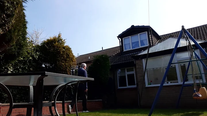Back garden walking