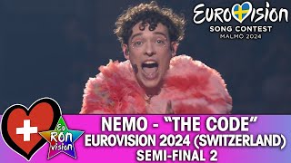 Nemo - "The Code" - Live @ Eurovision Song Contest 2024 - Semi Final 2 (🇨🇭Switzerland)