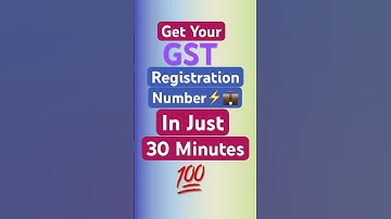 GST Registration Now Gets Approved In Just 30 Minutes🔥 No Officer Needed⚠️