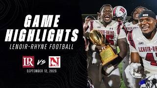 Game Highlights: Lenoir-Rhyne Football at Newberry