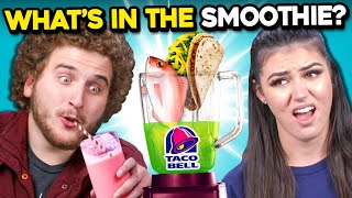 Can YOU Guess What's In This Smoothie? | People Vs. Food