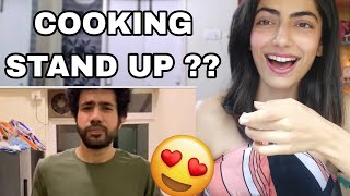 @aupmanyu Khichdi Recipe - Cooking mein bhi comedy  Reaction