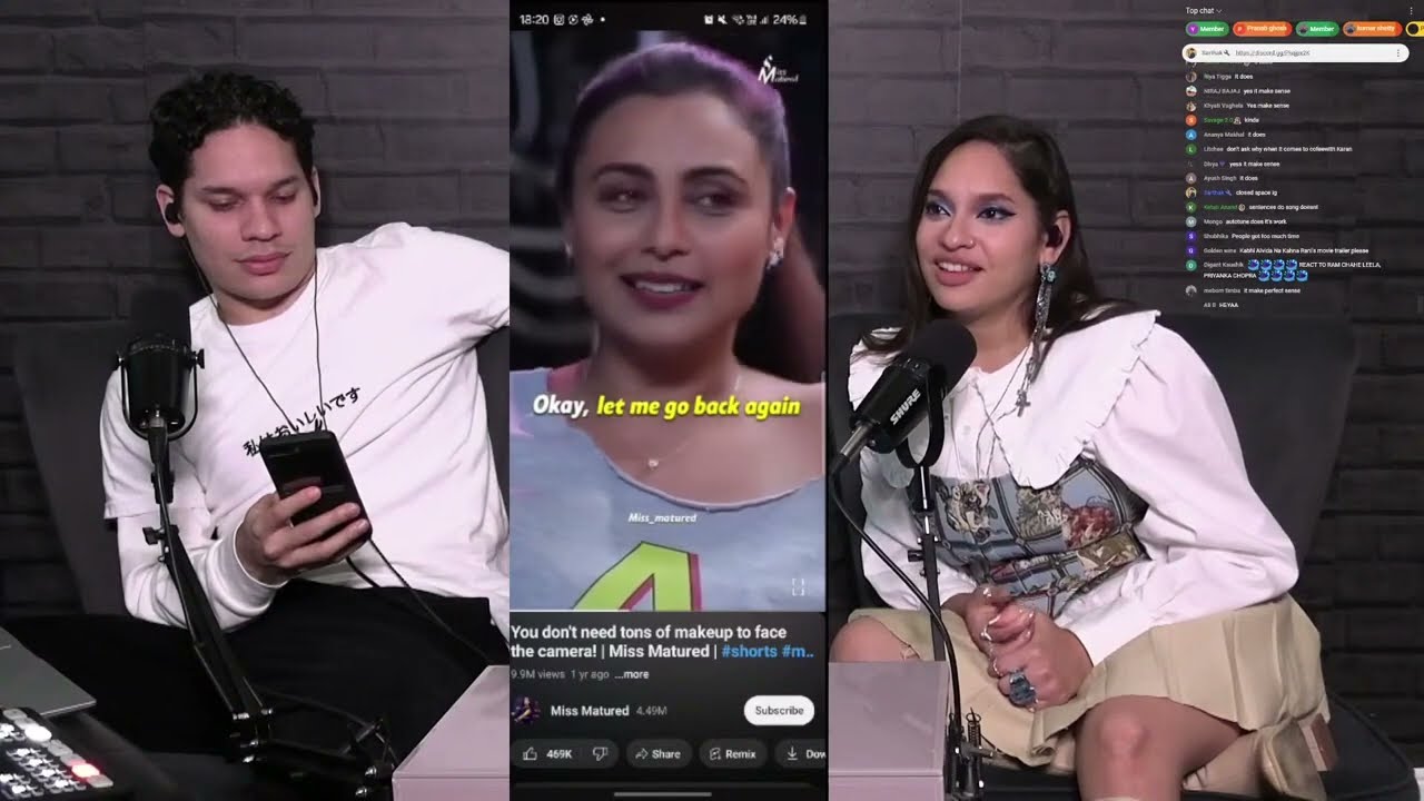 INDIAN ACTRESSES ARE WILD!  Waleska & Efra react to discord memes