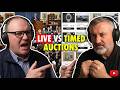 Live Auctions vs Timed Online Auctions - The Gavel & The Gabble Episode 165