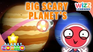 Big Scary Planet's 🚀 |@PlanetCosmoTV | #halloween  | Cartoons for Kids |   @WizzLearning    ​