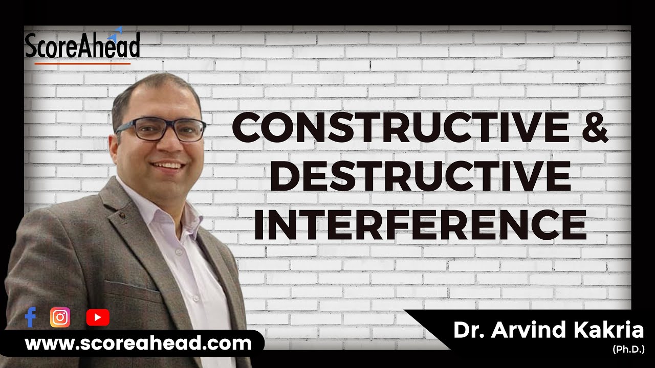 Constructive and destructive interference - YouTube