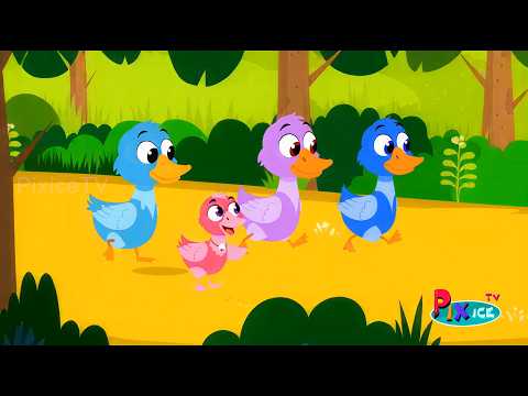 PixiceTV | தமிழ் குழந்தைபாடல்கள் | Pappa Padalgal | Tamil Rhymes For Children | Birds Tamil Pattu