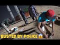 Amazing fireworks power testing - Caught By Police