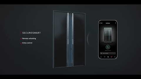 Smart Entering SECUROSMART. Smart Lighting SMARTLUX.