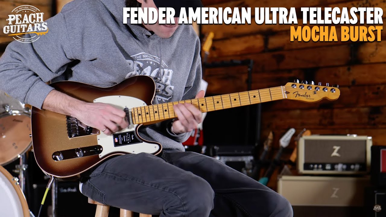 Fender American Ultra Telecaster | Maple - Mocha Burst