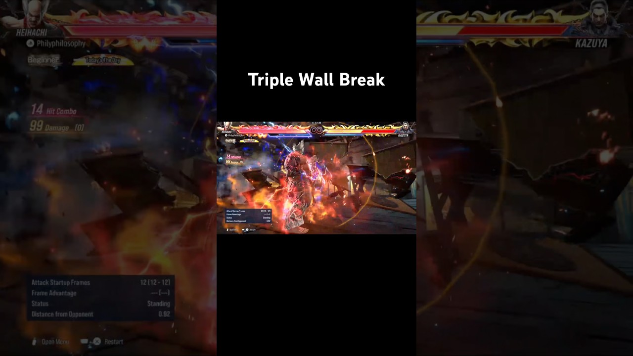 Season 2 Heiachi 3x Wall Break Combo 