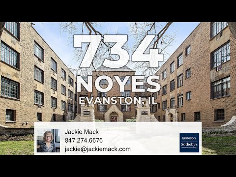 734 Noyes Street N3, Evanston, IL home video tour