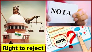 Supreme Court’s notice to Election Commission on NOTA