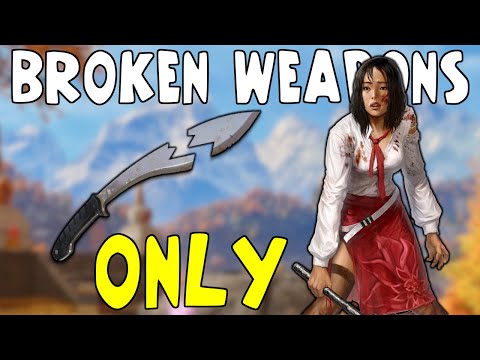 Can you beat DEAD ISLAND with only Broken Weapons?!