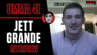 Jett Grande talks upcoming Unified MMA 41 clash, says he will be more aggressive to hunt the finish