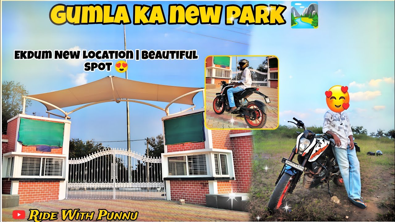 Gumla Bypass Road New Park Vlog | Latest Park Tour 2025 | Beautiful New Place in Gumla